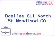 Dcalfee 611 North St Woodland CA