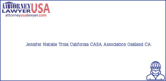 Telephone, Address and other contact data of Jennifer Natalie Troia, Oakland, CA, USA