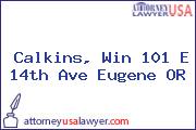 Calkins, Win 101 E 14th Ave Eugene OR