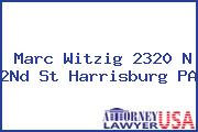 Marc Witzig 2320 N 2Nd St Harrisburg PA
