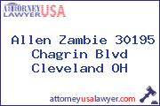 Allen Zambie 30195 Chagrin Blvd Cleveland OH