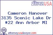 Cameron Hanover 3135 Scenic Lake Dr #22 Ann Arbor MI