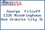 George  Filcoff 1326 Niedringhaus Ave Granite City IL