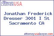 Jonathan Frederick Dresser 3001 I St Sacramento CA