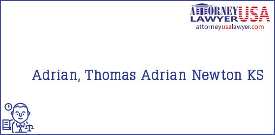 Telephone, Address and other contact data of Adrian, Thomas, Newton, KS, USA
