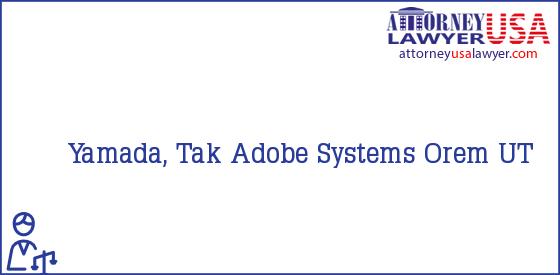 Telephone, Address and other contact data of Yamada, Tak, Orem, UT, USA