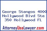 George Stengos 4000 Hollywood Blvd Ste 350 Hollywood FL