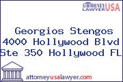 Georgios Stengos 4000 Hollywood Blvd Ste 350 Hollywood FL