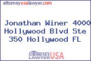 Jonathan Winer 4000 Hollywood Blvd Ste 350 Hollywood FL