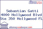 Sebastian Gatti 4000 Hollywood Blvd Ste 350 Hollywood FL
