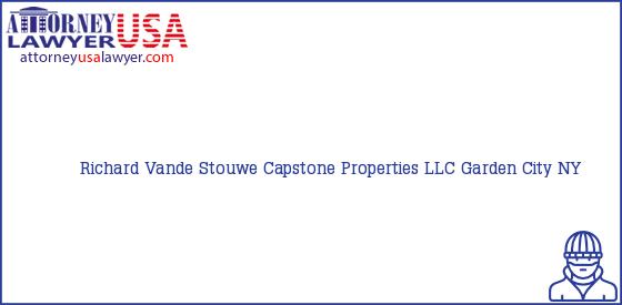 Telephone, Address and other contact data of Richard Vande Stouwe, Garden City, NY, USA