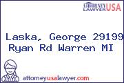 Laska, George 29199 Ryan Rd Warren MI