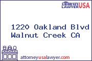  1220 Oakland Blvd Walnut Creek CA