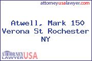 Atwell, Mark 150 Verona St Rochester NY