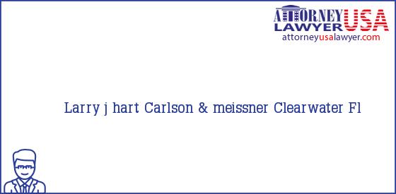 Telephone, Address and other contact data of Larry j hart, Clearwater, Fl, USA