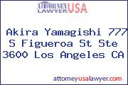 Akira Yamagishi 777 S Figueroa St Ste 3600 Los Angeles CA