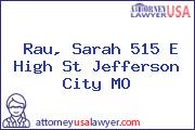Rau, Sarah 515 E High St Jefferson City MO