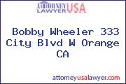 Bobby Wheeler 333 City Blvd W Orange CA