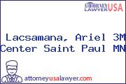 Lacsamana, Ariel 3M Center Saint Paul MN