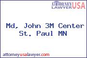 Md, John 3M Center St. Paul MN