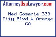 Ned Gosanie 333 City Blvd W Orange CA