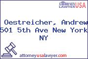 Oestreicher, Andrew 501 5th Ave New York NY