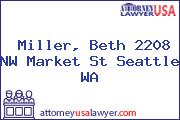 Miller, Beth 2208 NW Market St Seattle WA