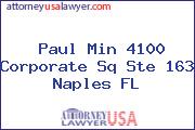 Paul Min 4100 Corporate Sq Ste 163 Naples FL