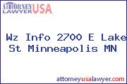 Wz Info 2700 E Lake St Minneapolis MN