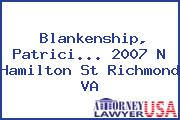 Blankenship, Patrici... 2007 N Hamilton St Richmond VA