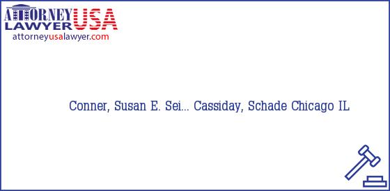 Telephone, Address and other contact data of Conner, Susan E. Sei..., Chicago, IL, USA