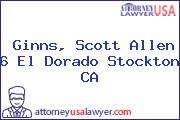 Ginns, Scott Allen 6 El Dorado Stockton CA