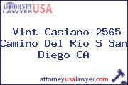 Vint Casiano 2565 Camino Del Rio S San Diego CA