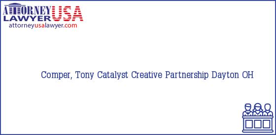 Telephone, Address and other contact data of Comper, Tony, Dayton, OH, USA