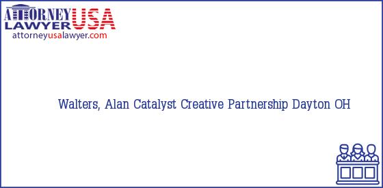 Telephone, Address and other contact data of Walters, Alan, Dayton, OH, USA