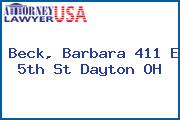 Beck, Barbara 411 E 5th St Dayton OH