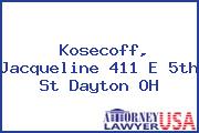 Kosecoff, Jacqueline 411 E 5th St Dayton OH