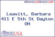 Leavitt, Barbara 411 E 5th St Dayton OH