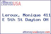 Leroux, Monique 411 E 5th St Dayton OH