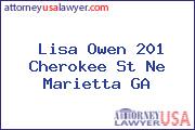 Lisa Owen 201 Cherokee St Ne Marietta GA