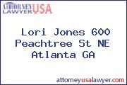 Lori Jones 600 Peachtree St NE Atlanta GA