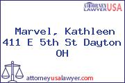 Marvel, Kathleen 411 E 5th St Dayton OH