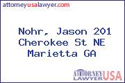 Nohr, Jason 201 Cherokee St NE Marietta GA