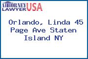 Orlando, Linda 45 Page Ave Staten Island NY