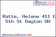Ratte, Helene 411 E 5th St Dayton OH