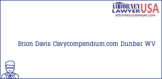 Telephone, Address and other contact data of Brion Davis, Dunbar, WV, USA