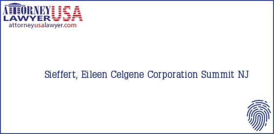 Telephone, Address and other contact data of Sieffert, Eileen, Summit, NJ, USA