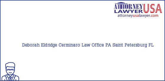 Telephone, Address and other contact data of Deborah Eldridge, Saint Petersburg, FL, USA