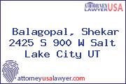 Balagopal, Shekar 2425 S 900 W Salt Lake City UT