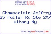 Chamberlain Jeffrey 35 Fuller Rd Ste 207 Albany Ny